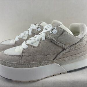 UGG Women's Beige Suede Sneakers size 9/10 unisex